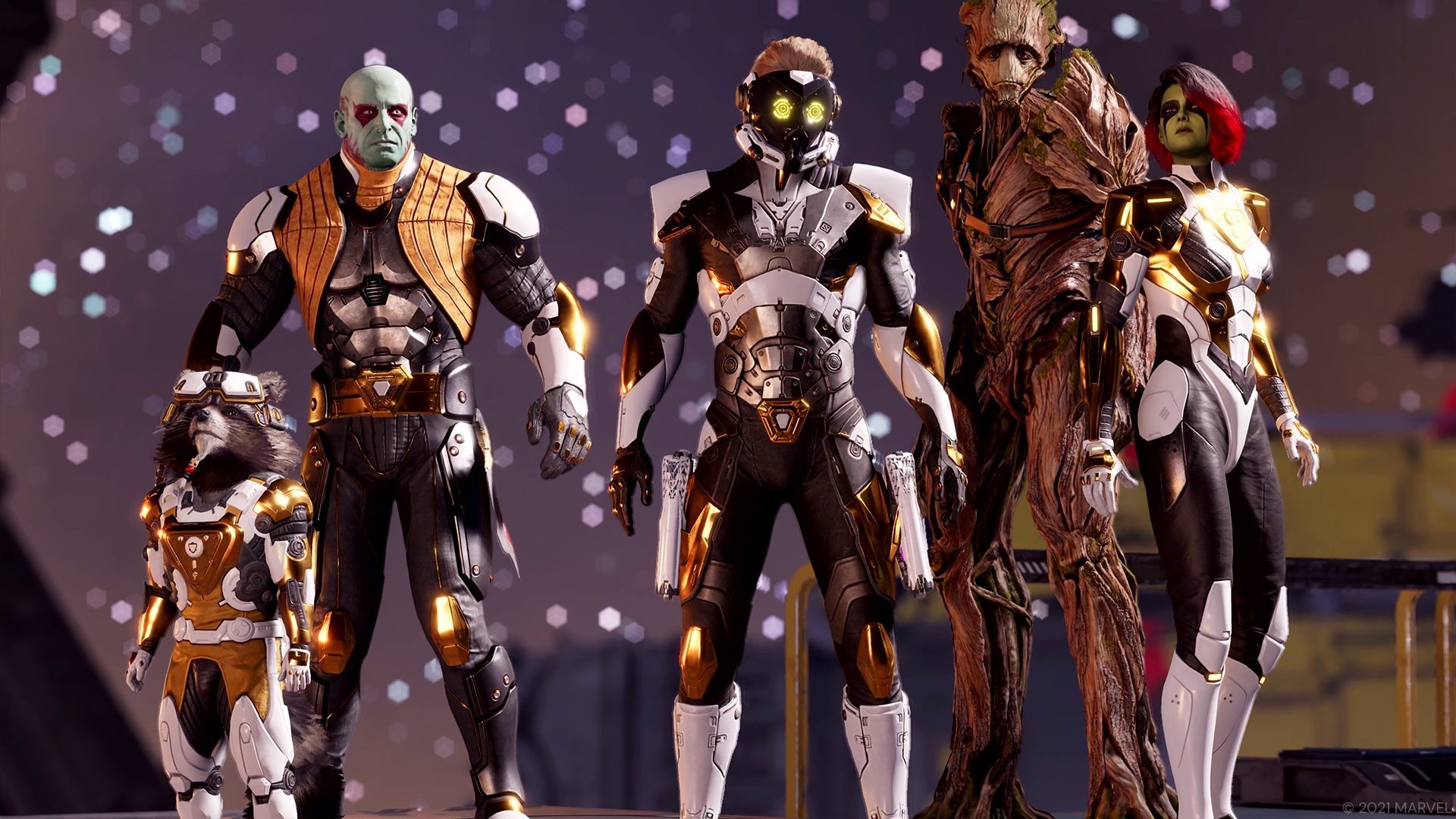 Creating the new and classic outfits of Marvel’s Guardians of the