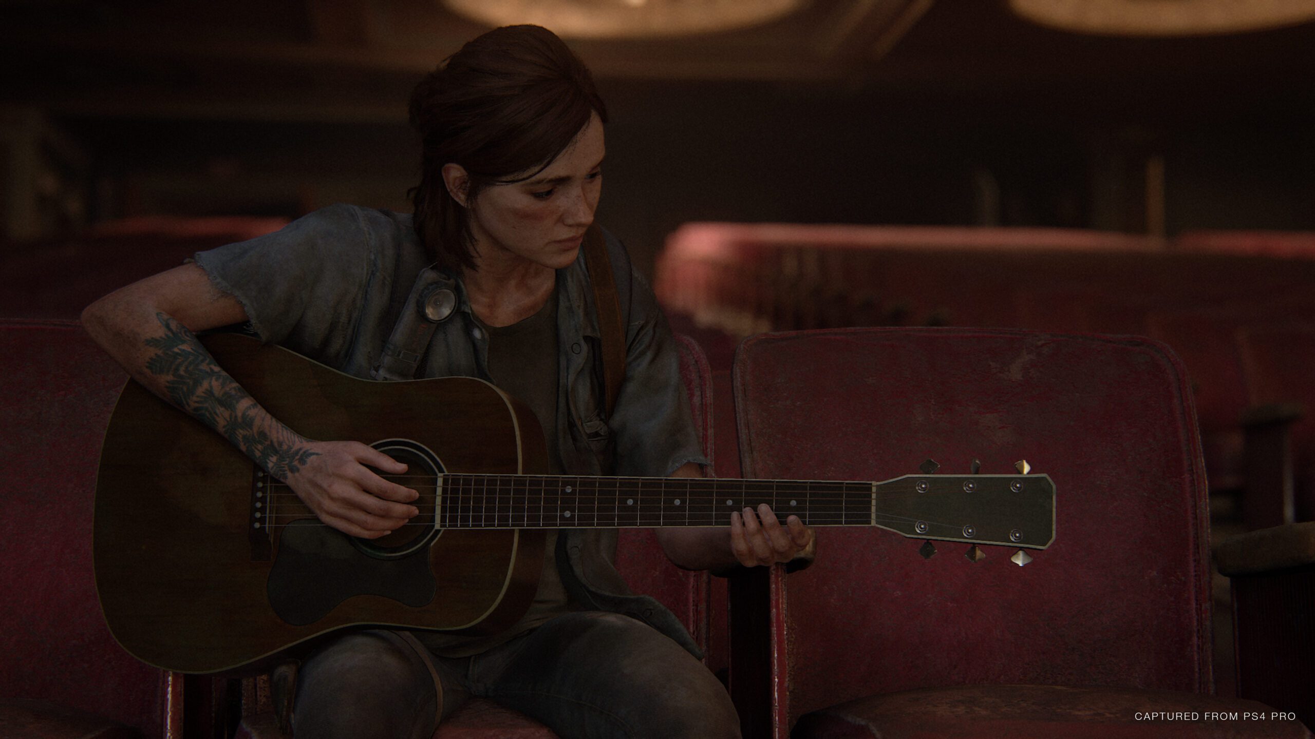 Wallpaper Games, Guitar, Naughty Dog, Ellie, PS4, The Last of Us