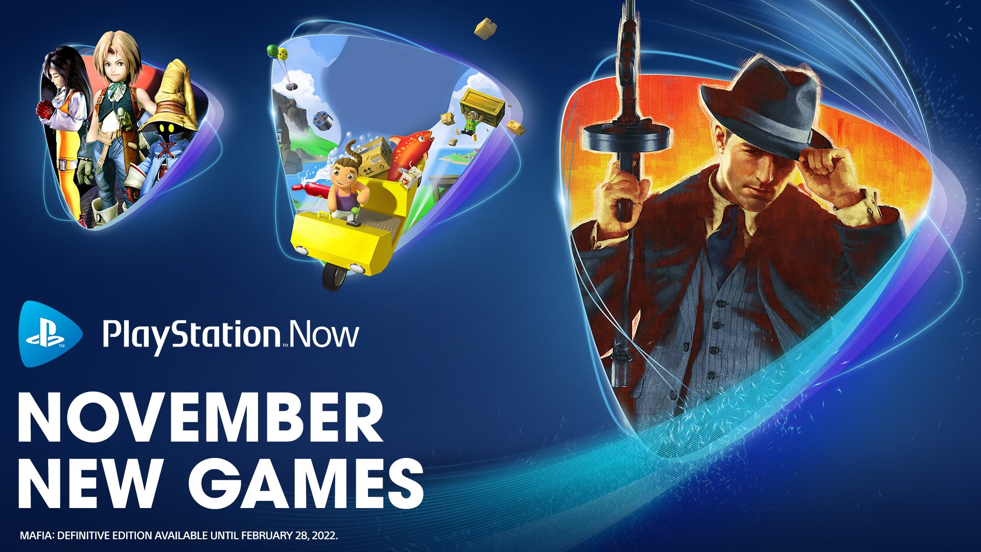 PlayStation Now Games For November: Mafia: Definitive Edition, Celeste, Final Fantasy IX, Totally Reliable Delivery Service thumbnail