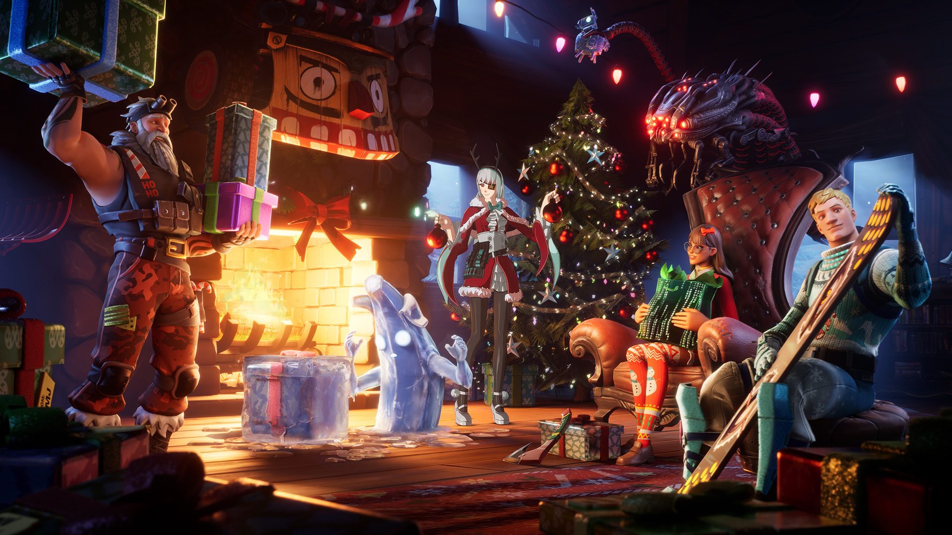 Complete Holiday Quests, Battle With Unvaulted Items, And More In Fortnite’s 2021 Winterfest thumbnail