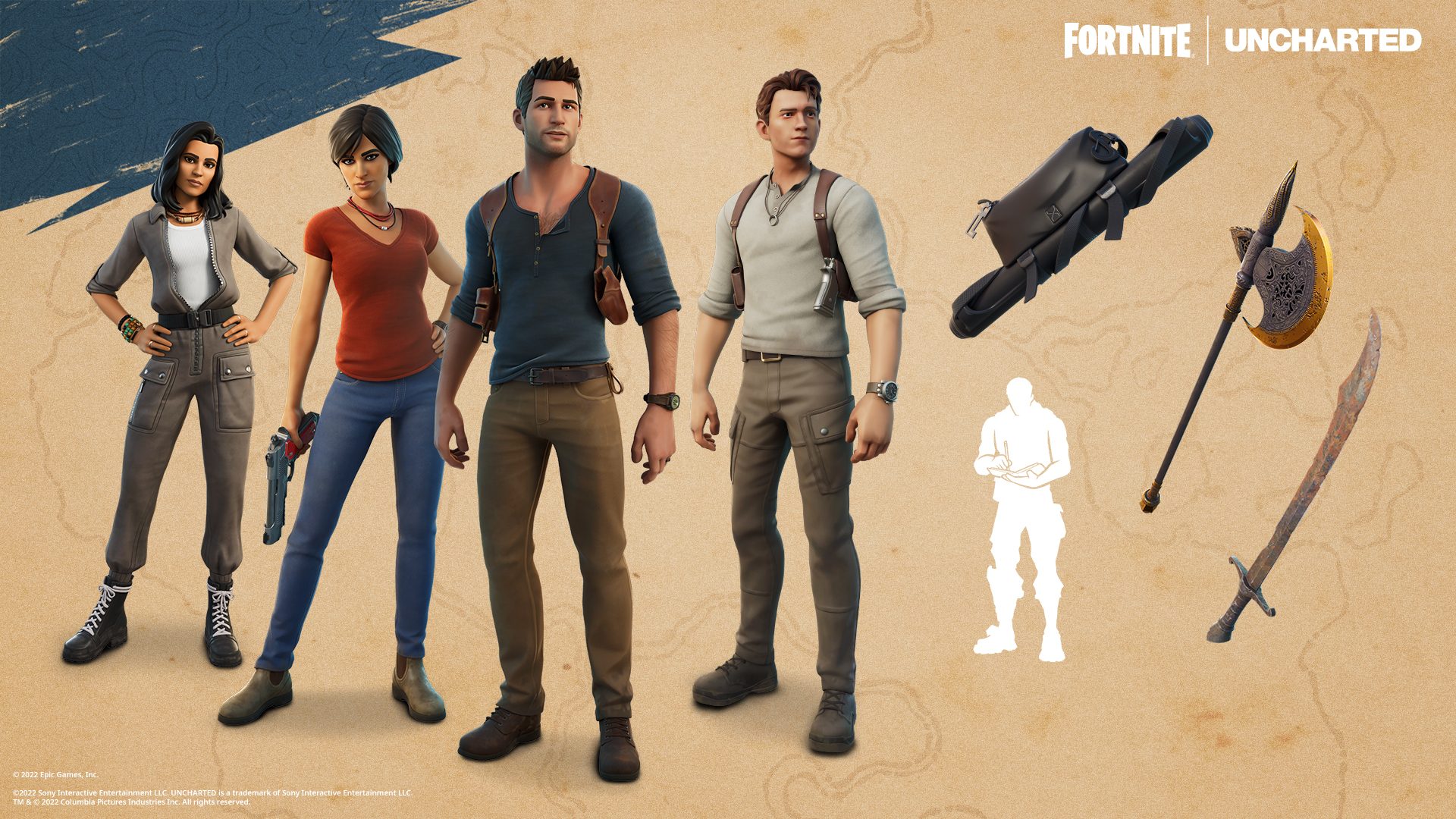 Find your Fortune on the Fortnite Island with Nathan Drake and