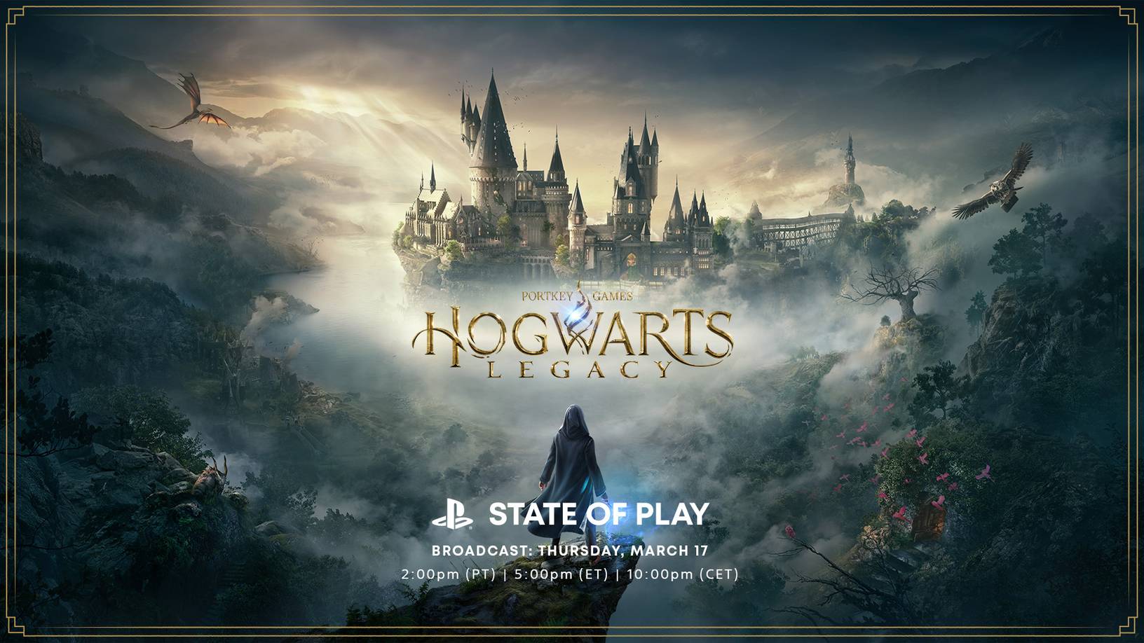 State of Play for Sony PlayStation, showcasing Hogwarts Legacy, has been set for March 17th.