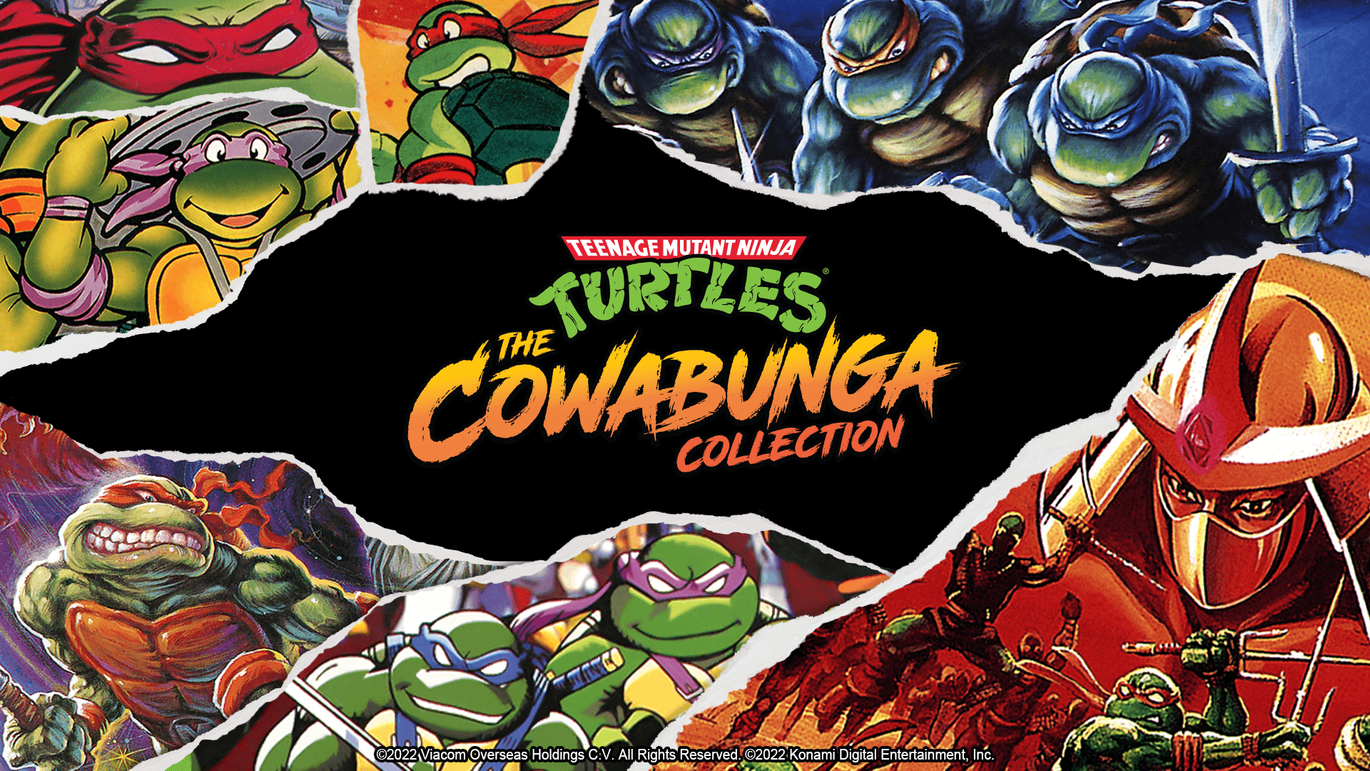  Teenage Mutant Ninja Turtles: Cowabunga Collection Playstation  5 EU Version Region Free : Video Games