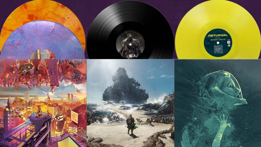 A closer look at vinyl soundtracks for Ratchet & Clank: Rift Apart, Ghost of Tsushima, and Returnal