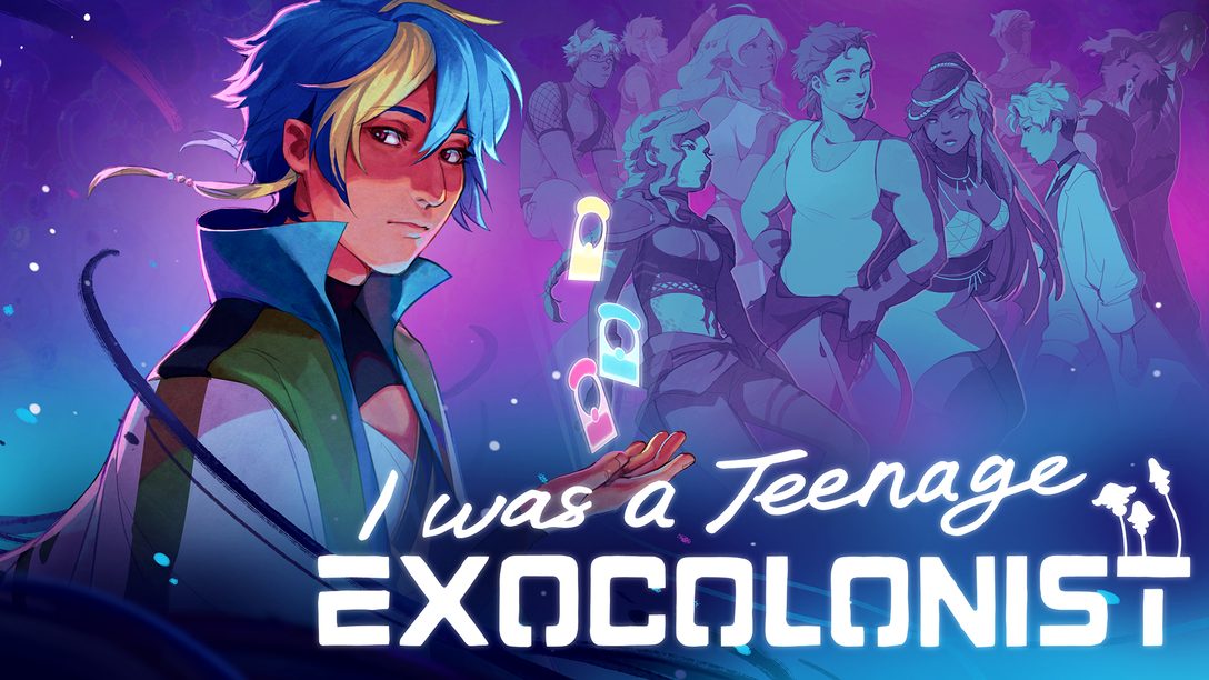 Blue hair and pronouns in I Was A Teenage Exocolonist, out August 25