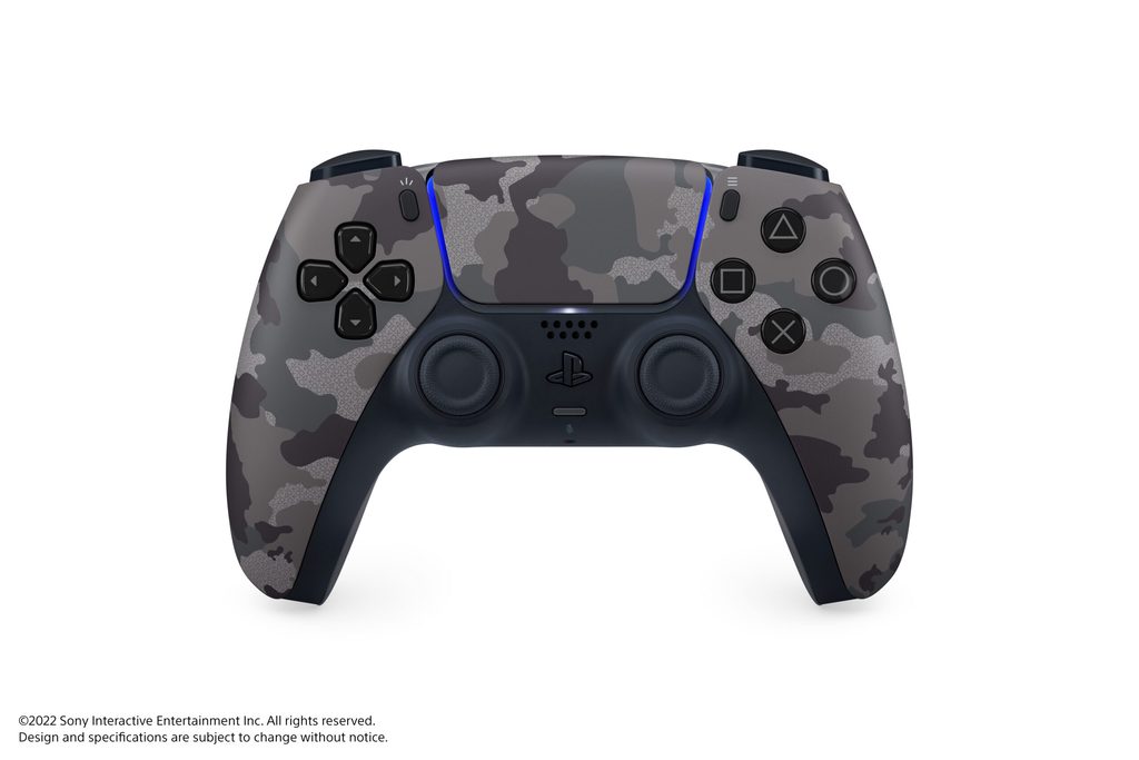 Gray Camouflage, la nueva colección para periféricos de PS5