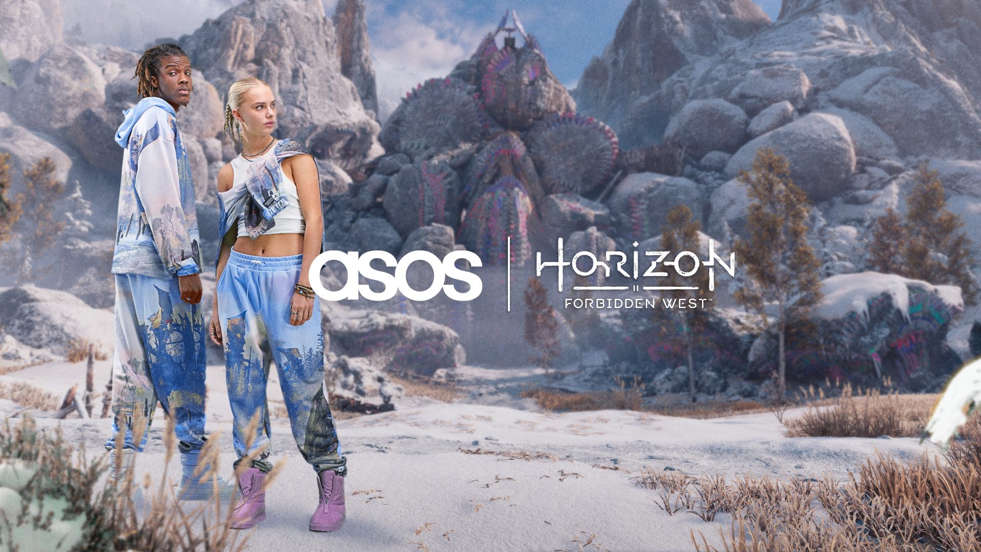 Level up your look with the Horizon Forbidden West collection on ASOS