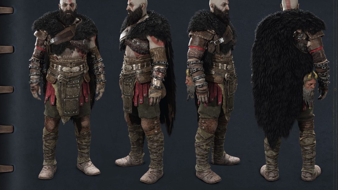 From Concept Art to Cosplay: Creating Kratos and Atreus’ new looks for God of War Ragnarök