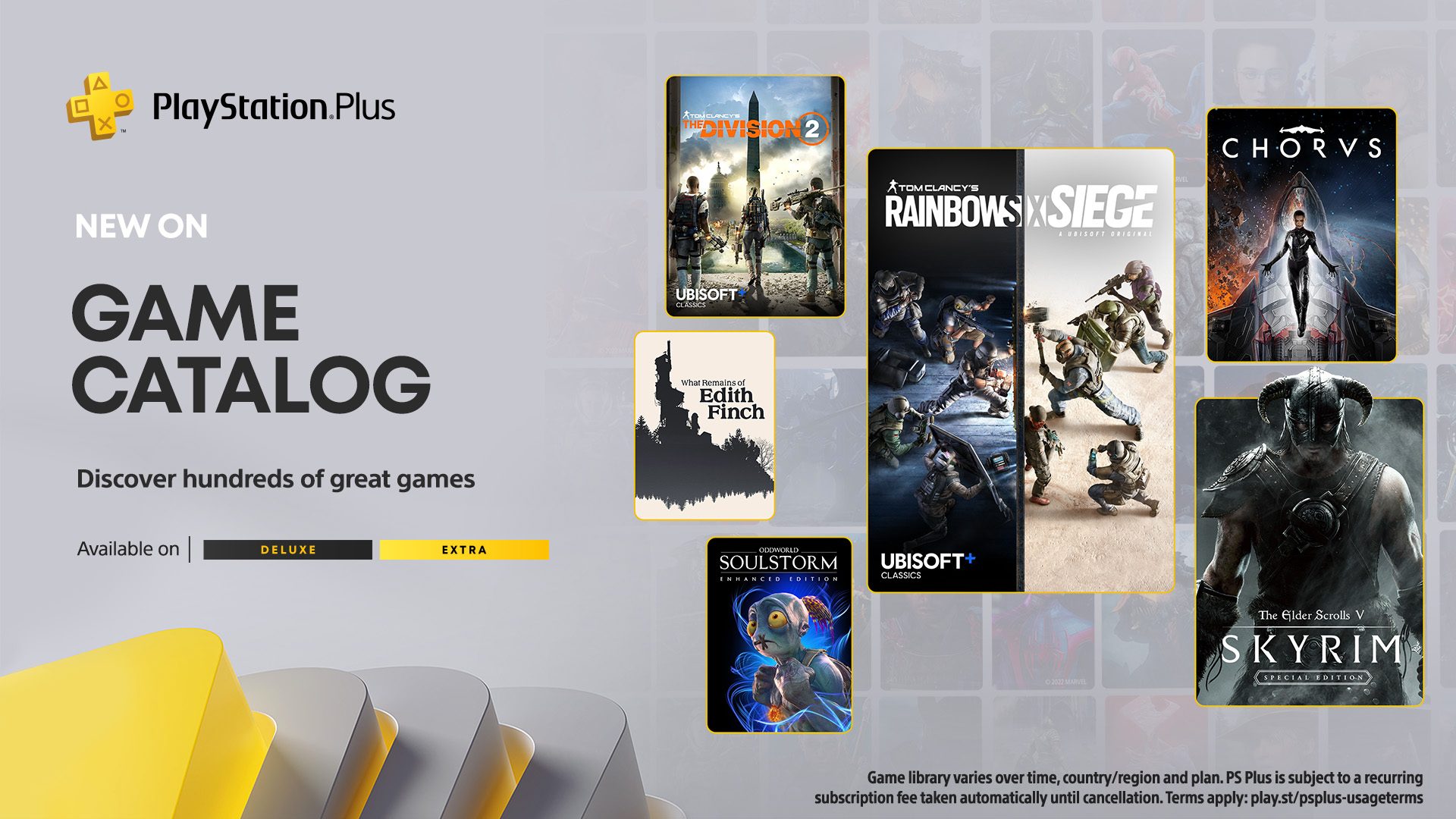 For Southeast Asia) PlayStation Plus Game Catalog lineup for