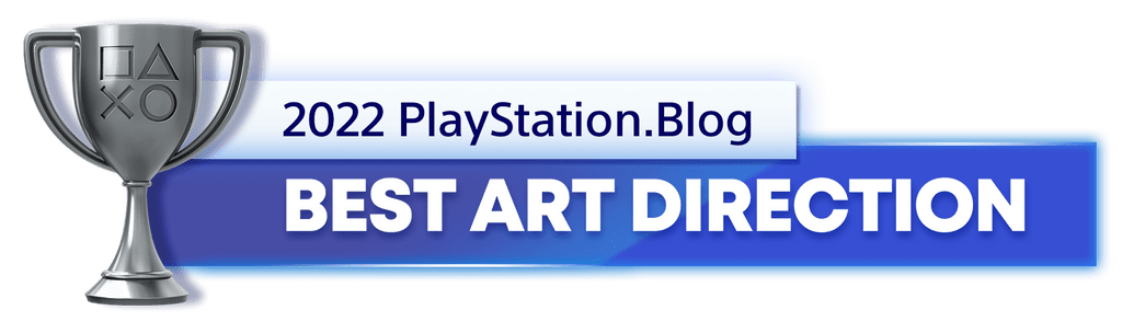 PlayStation Blog's 2022 Silver trophy for best art direction