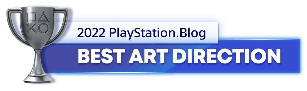 PlayStation Blog's 2022 Silver trophy for best art direction