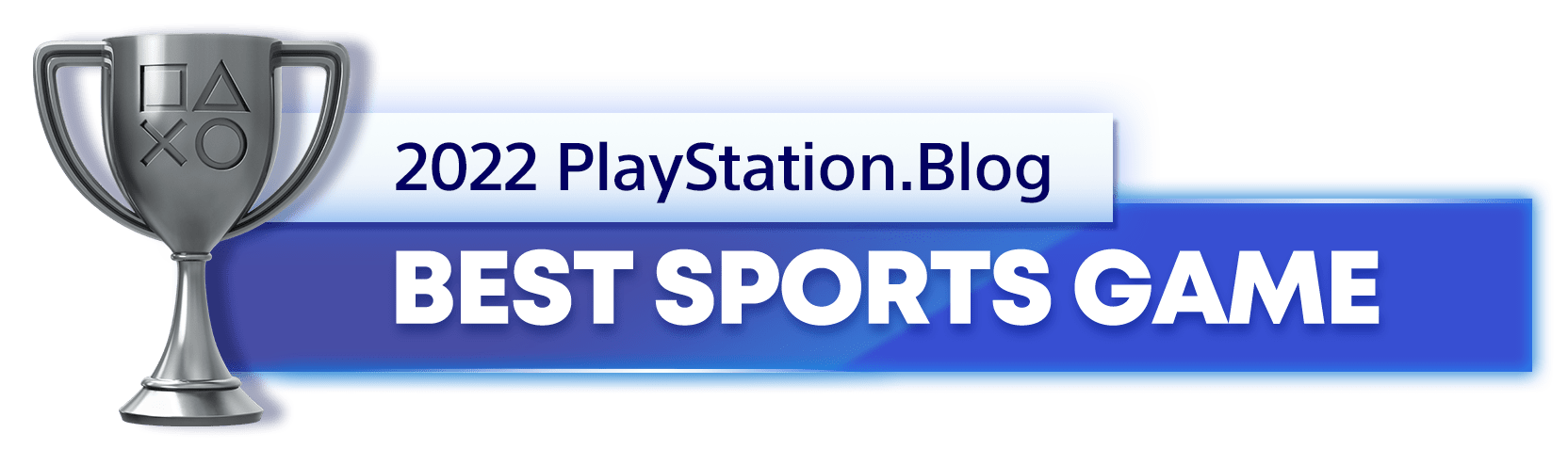 PlayStation Blog's 2022 Silver trophy for best sports game