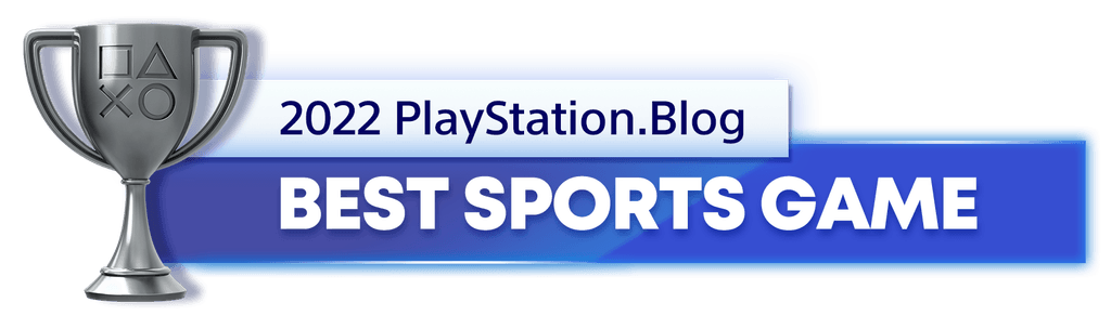 PlayStation Blog's 2022 Silver trophy for best sports game