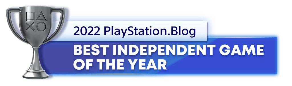 PlayStation Blog's 2022 Silver trophy for best independent game of the year