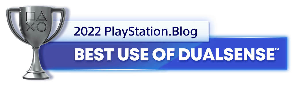 PlayStation Blog's 2022 Silver trophy for best use of DualSense