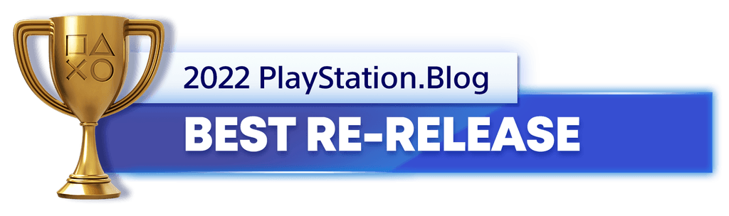 PlayStation Blog's 2022 Gold trophy for best re-release