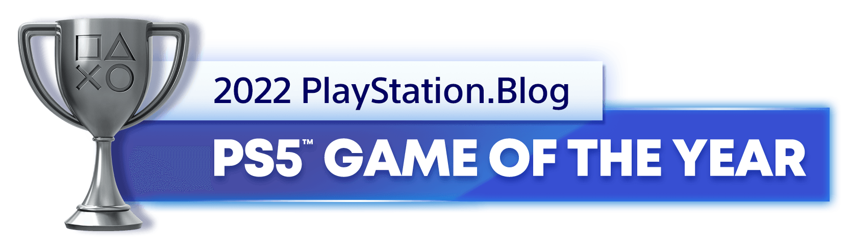 PlayStation Blog's 2022 Silver trophy for PS5 game of the year