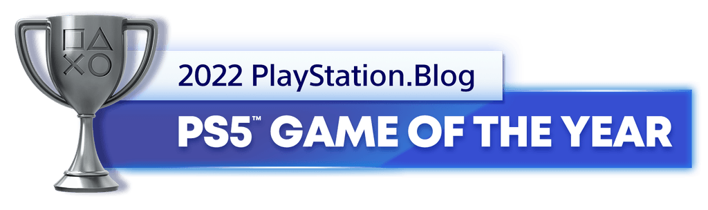 PlayStation Blog's 2022 Silver trophy for PS5 game of the year