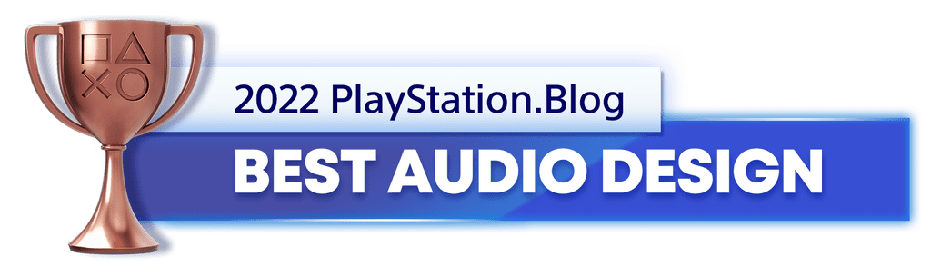 PlayStation Blog's 2022 Bronze trophy for best audio design
