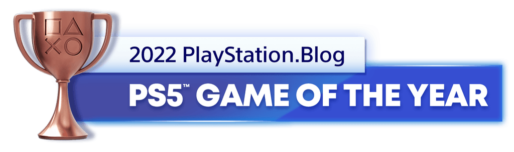 PlayStation Blog's 2022 Bronze trophy for PS5 game of the year