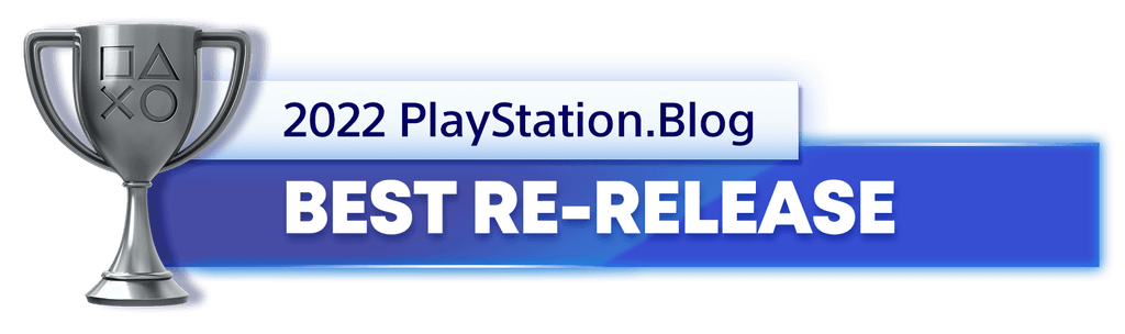 PlayStation Blog's 2022 Silver trophy for best re-release