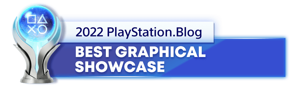 PlayStation Blog's 2022 Platinum trophy for best graphical showcase