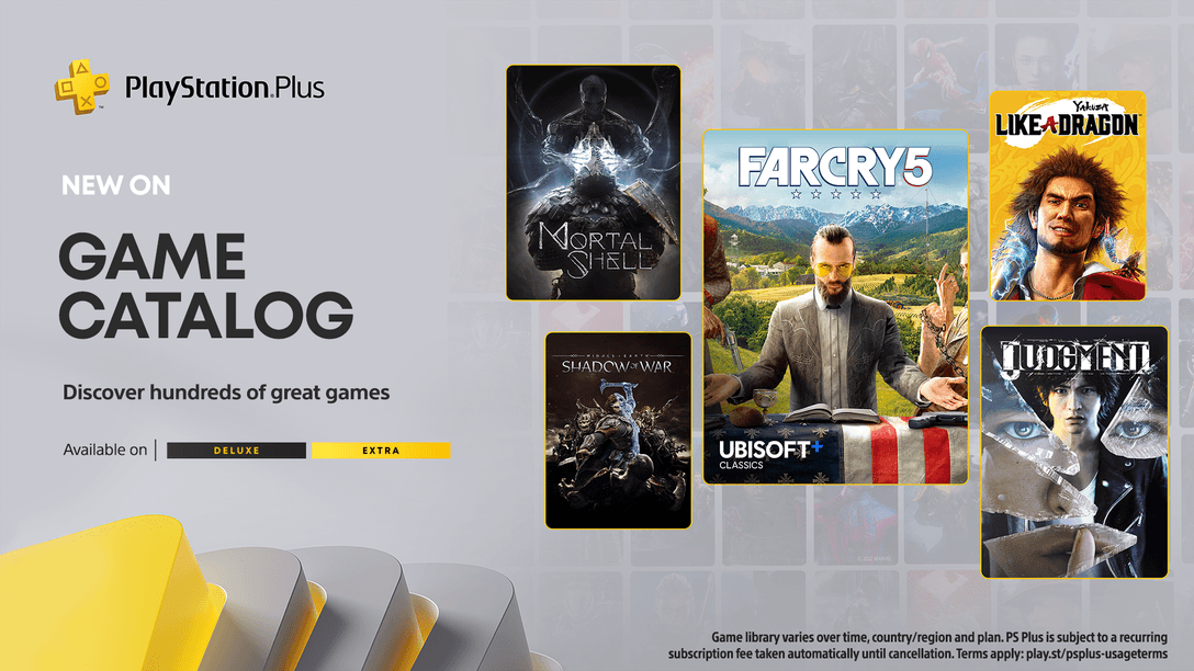 PlayStation Plus Game Catalog lineup for December: Far Cry 5, Judgment, Mortal Shell and more – PlayStation.Blog