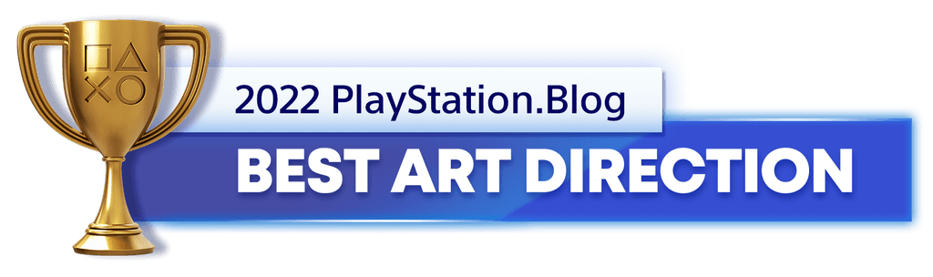 PlayStation Blog's 2022 Gold trophy for best art direction