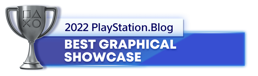 PlayStation Blog's 2022 Silver trophy for best graphical showcase