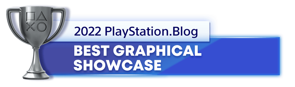 PlayStation Blog's 2022 Silver trophy for best graphical showcase