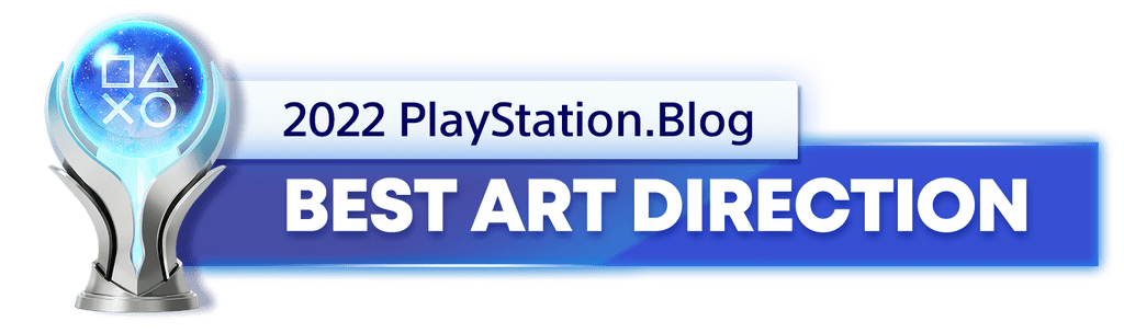 PlayStation Blog's 2022 Platinum trophy for best art direction