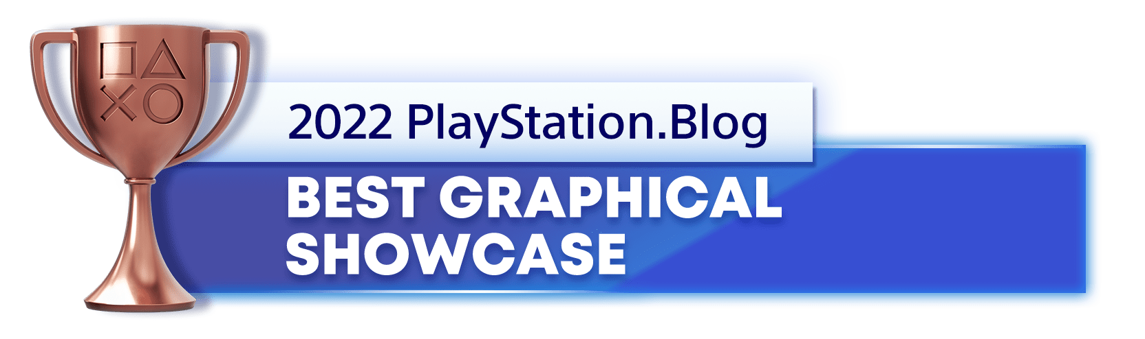 PlayStation Blog's 2022 Bronze trophy for best graphical showcase