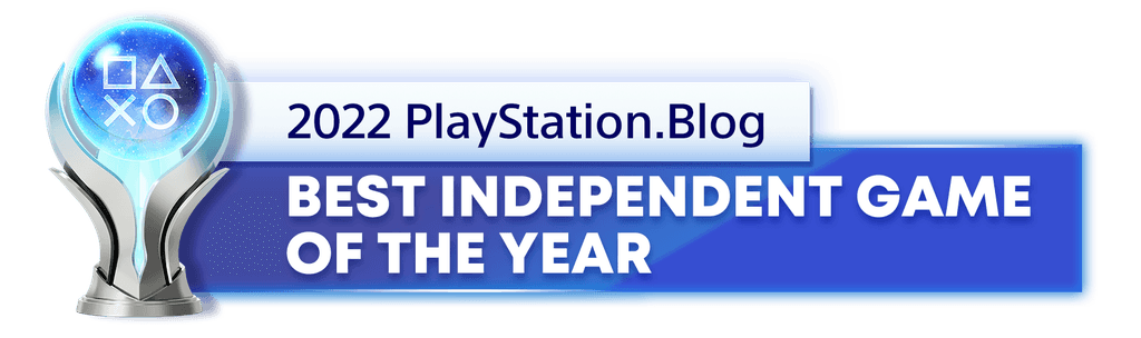 PlayStation Blog's 2022 Platinum trophy for best independent game of the year