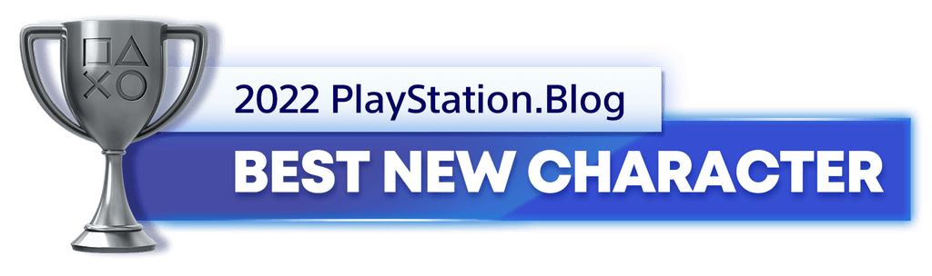 PlayStation Blog's 2022 Silver trophy for best new character