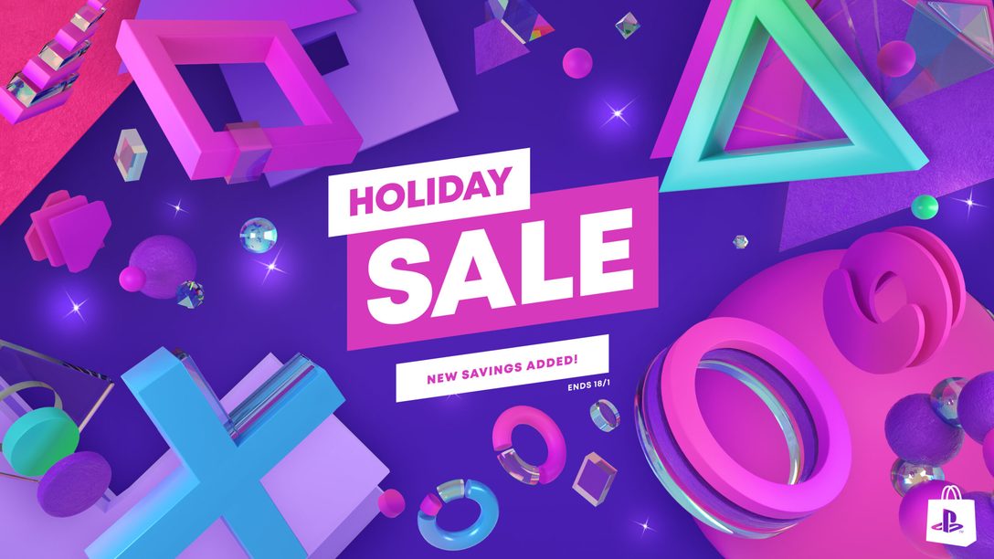 (For Southeast Asia) The Holiday Sale promotion refresh comes to PlayStation Store