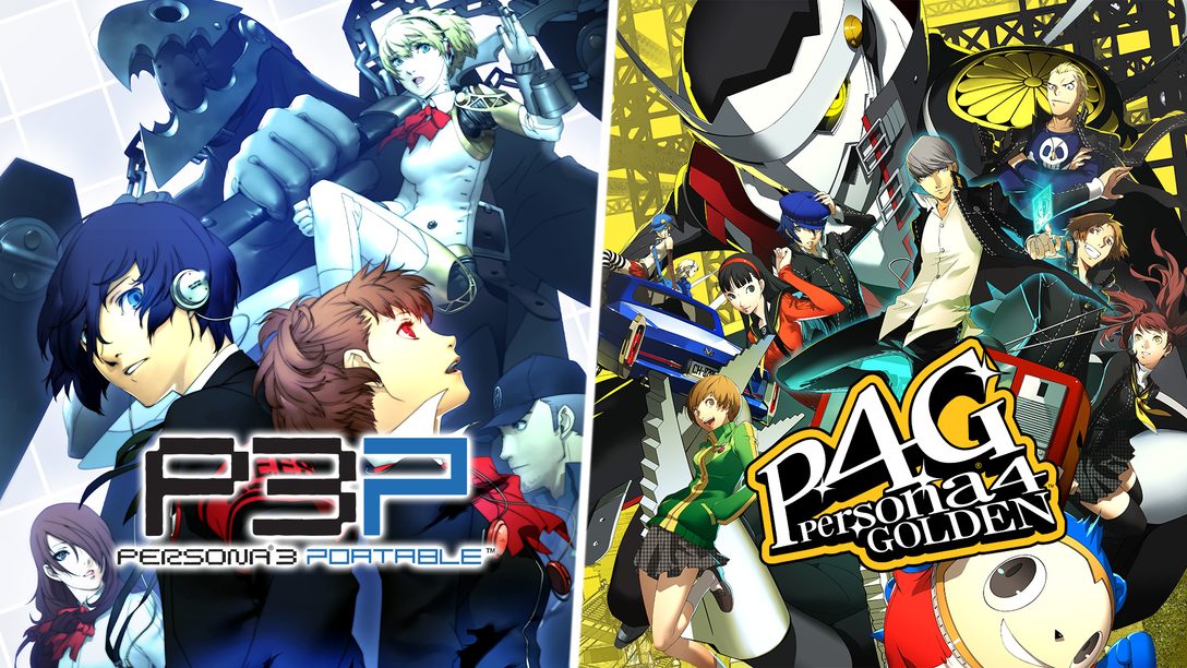 (For Southeast Asia) Persona returns. Persona 3 Portable and Persona 4 Golden Remastered Editions Out Now on PS4!