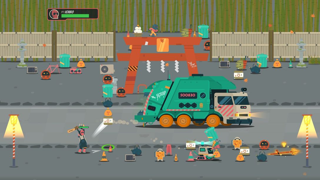 PixelJunk Scrappers Deluxe punches in on PlayStation this year