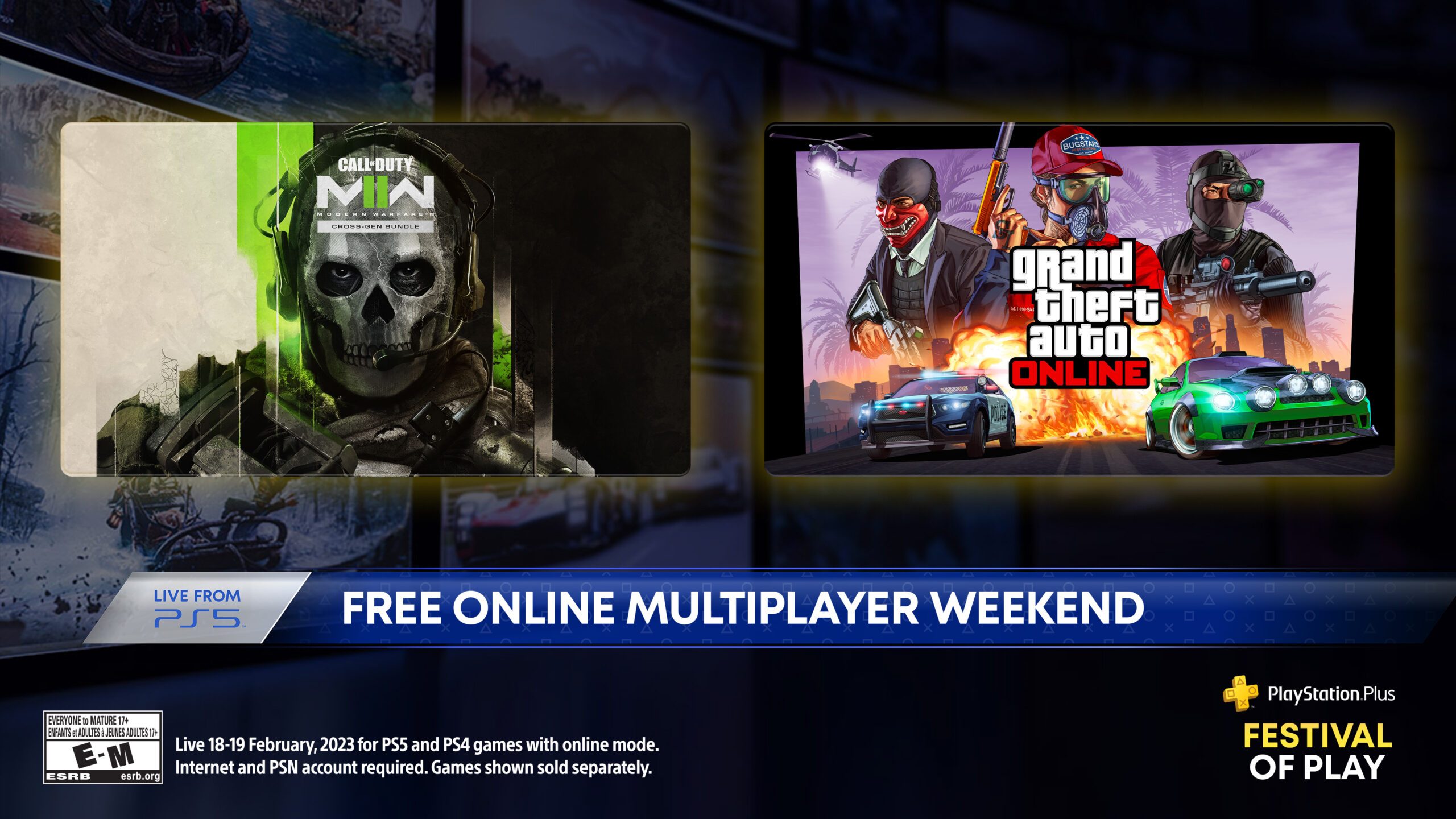 PS PLUS FREE WEEKEND - Free Online Multiplayer - December 2023 