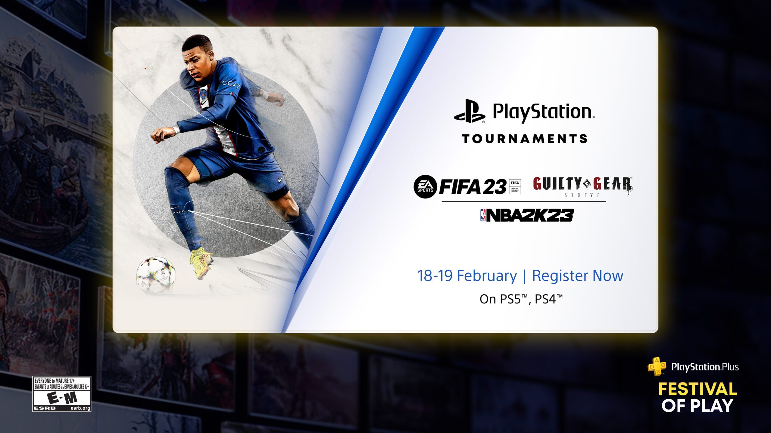 PlayStation Europe on X: PlayStation Plus is bringing you special FIFA 23,  NBA 2K23 and Guilty Gear -Strive- tournaments on PS5 and PS4. Compete for  your chance to win a three month