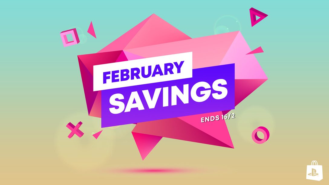(For Southeast Asia) February Savings promotion comes to PlayStation Store 