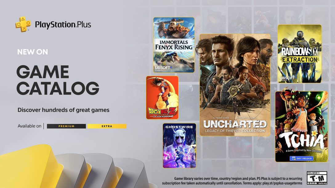 Jogos PlayStation Plus Extra e Premium já estão disponíveis