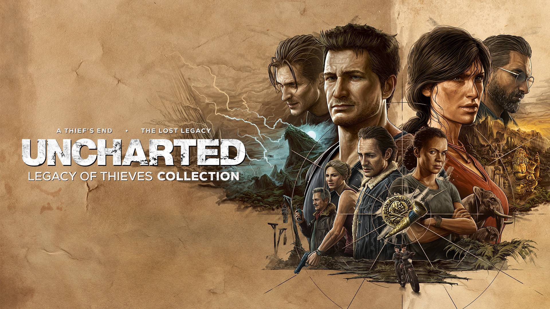 Jogo Uncharted: Coleção Legado dos Ladrões - PS5 - Elite Games