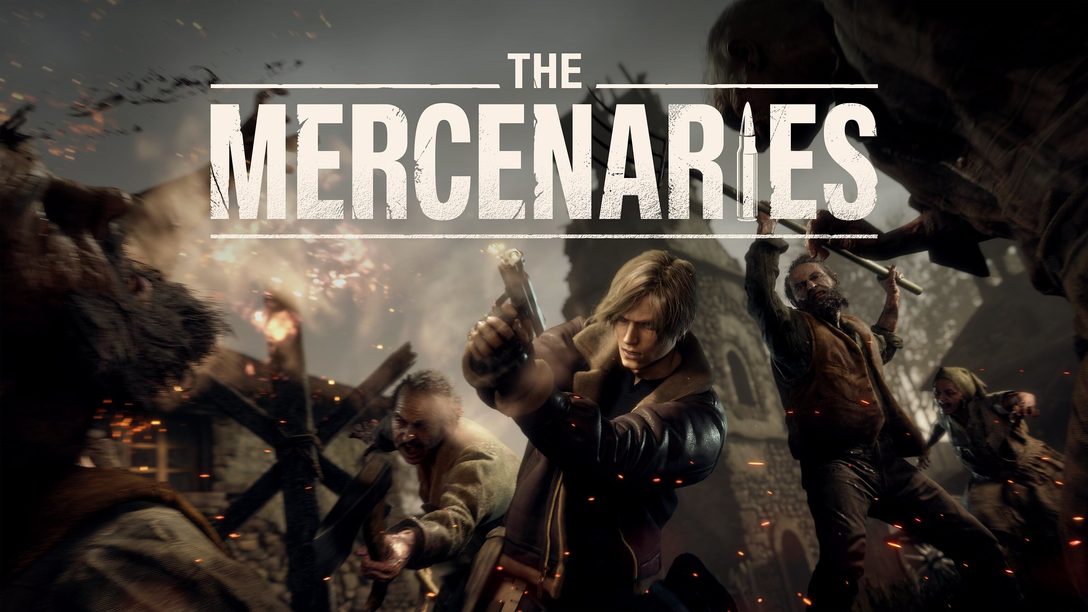 The Mercenaries for Resident Evil 4 is available today