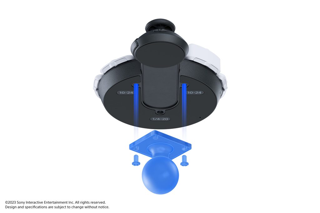 Image showing the ability to attach the Access controller to an AMPS mount*