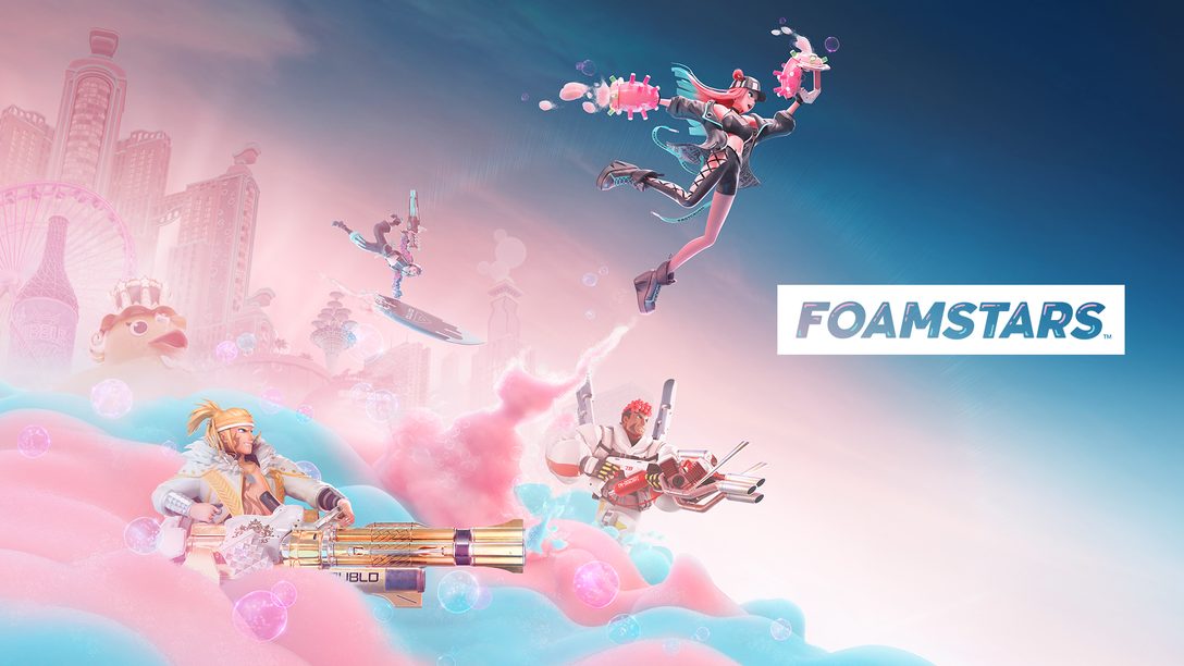Foamstars, a fresh new party shooter revealed for PS5 and PS4