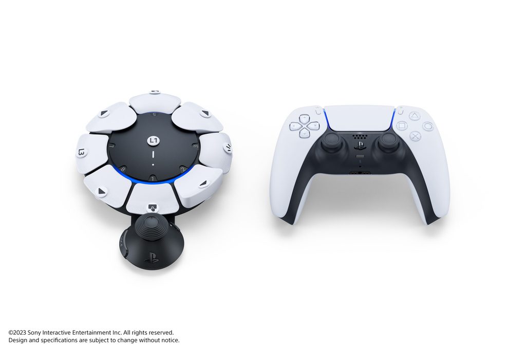 Access controller and DualSense controller can be paired and used together as a single virtual controller