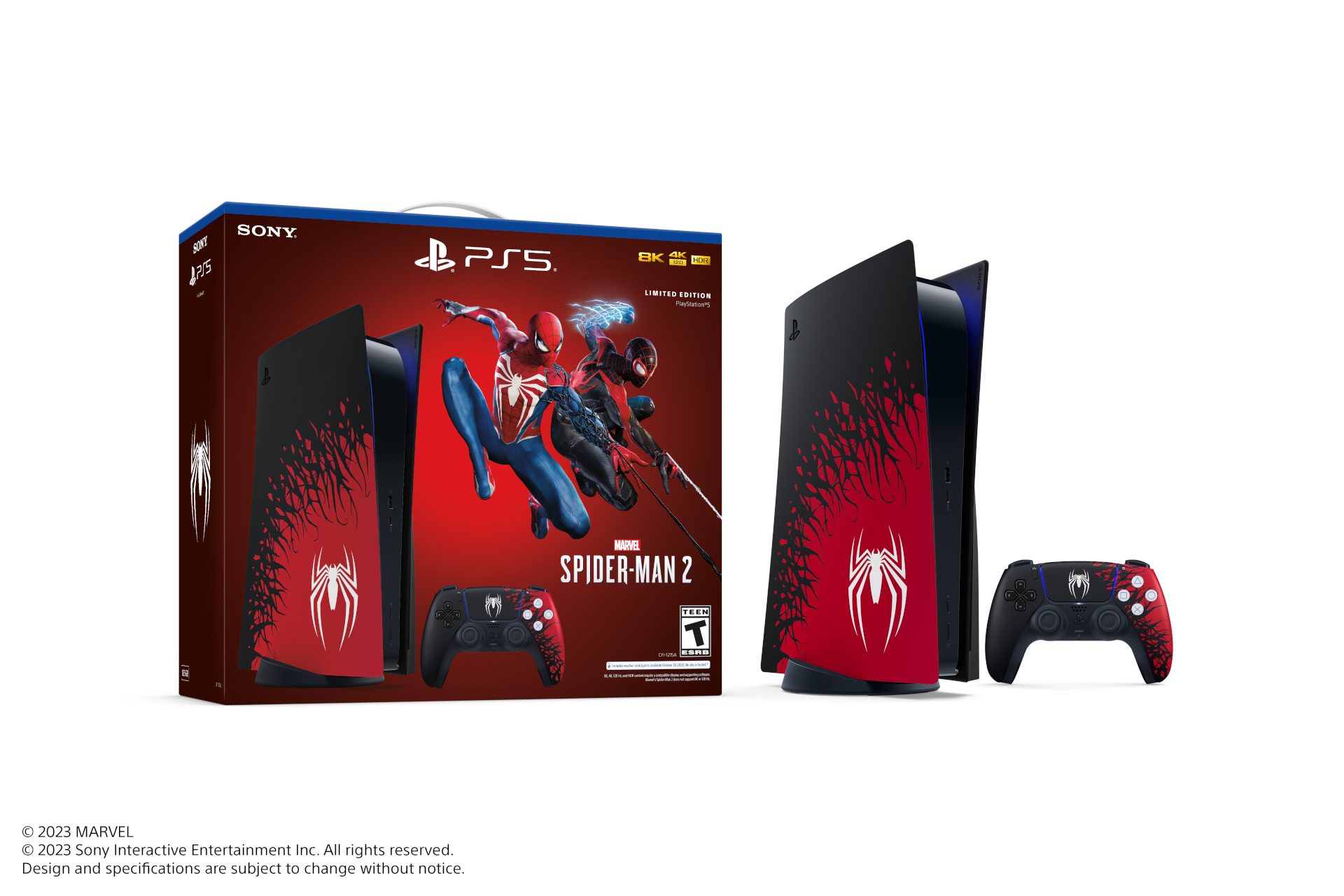 First Look: PS5 Console – Marvel's Spider-Man 2 Limited Edition