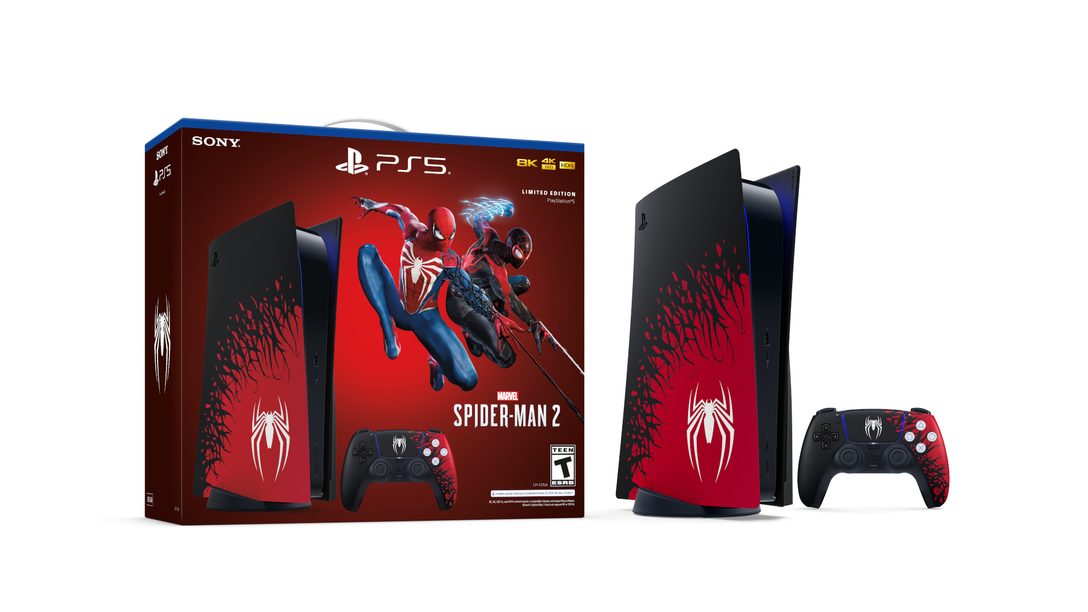 First Look: PS5 Console – Marvel’s Spider-Man 2 Limited Edition Bundle