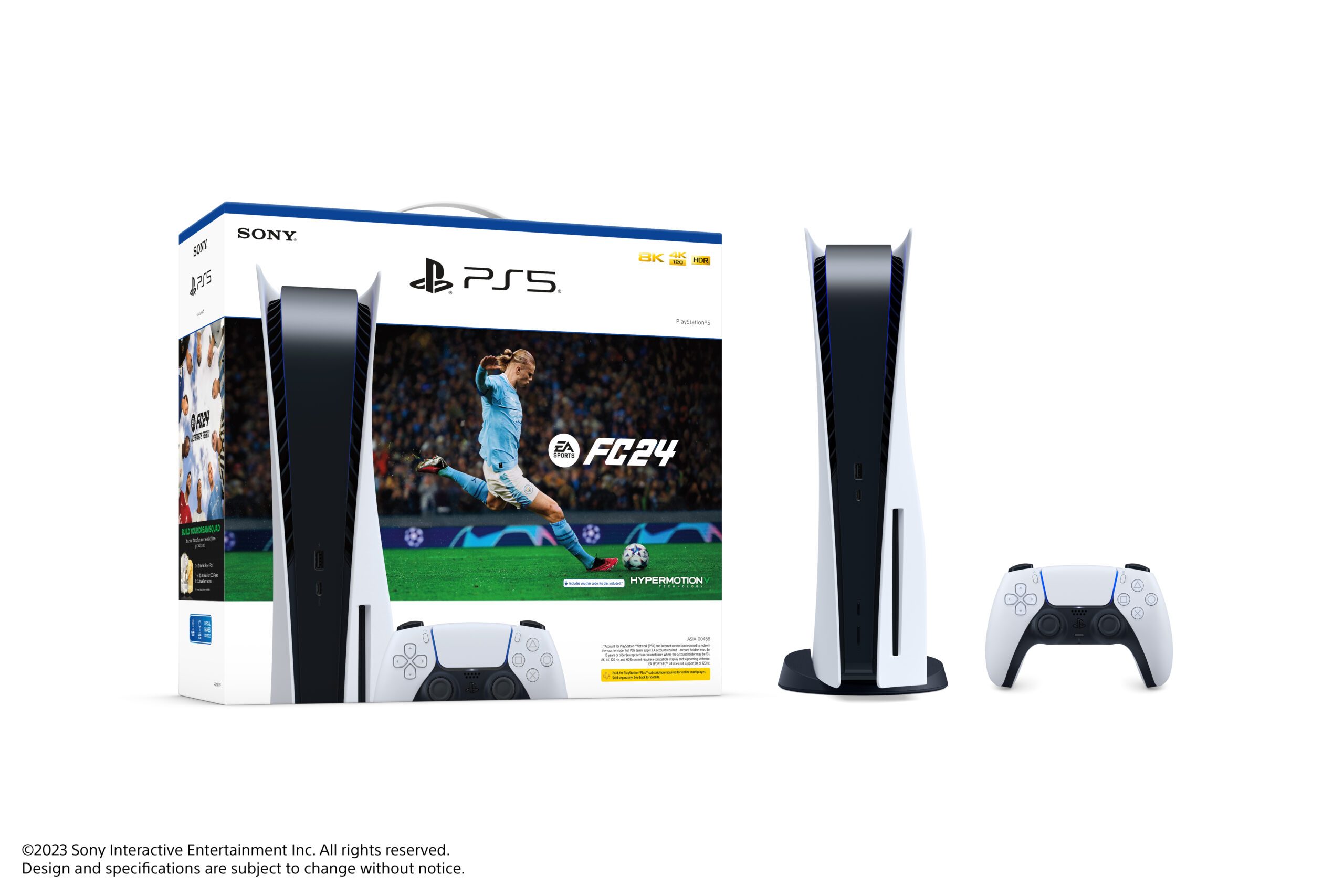 For Southeast Asia) PlayStation 5 Console – EA Sports FC 24 Bundle 