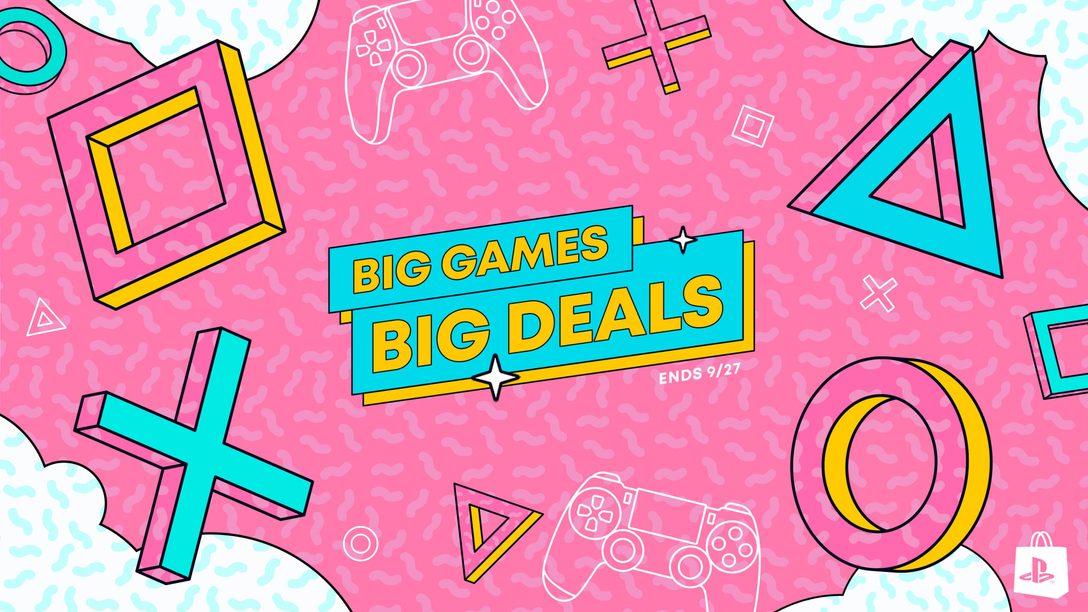Big Games Big deals promotion comes to PlayStation Store